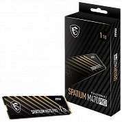 SSD 1 Tb M.2 2280 M MSI <SPATIUM M470 PRO PCIe 4.0 NVMe M.2 1TB>