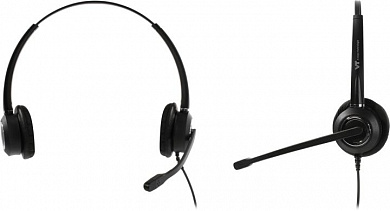 Наушник с микрофоном VT6200-D USB (с регулятором громкости)
