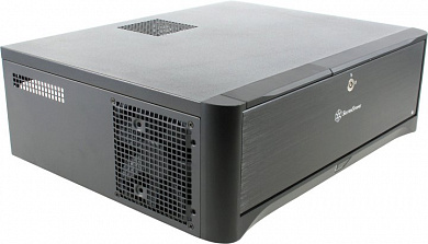 Desktop SilverStone Grandia GD06 <SST-GD06B> Black MicroATX без БП с дверцей