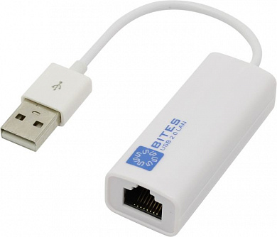 5bites <UA2-45-02WH> Кабель-адаптер USB2.0 --> UTP 100Mbps