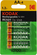 Аккумулятор Kodak CAT30955110 (1.2V, 2100mAh) NiMH, Size "AA" <уп. 4 шт>