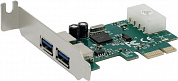 Orient NC-3U2PELP (OEM) PCI-Ex1, USB3.0, 2 port-ext,  Low Profile
