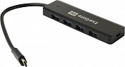 Exegate DUB-4CP/1 <EX293986RUS> 4-Port USB3.0 HUB, подкл. USB-C