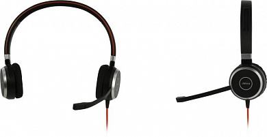 Наушники с микрофоном Jabra EVOLVE 40 MS Stereo (USB, с регулятором громкости) <6399-823-109>