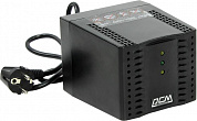 Стабилизатор PowerCom TCA-3000 Black (вх.187~253 В, вых. 220V±5%, 4 розетки Euro)