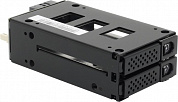 Procase <M2-102-NVME-BK> HotSwap корзина 2xNVME 2.5”