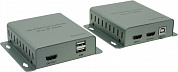 Orient <VE065F> HDMI KVM Fiber Extender (клавиатура USB+мышь USB+ HDMI, до 20км через оптический кабель) +2б.п.