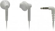 Наушники с микрофоном Panasonic RP-TCM55GC-W <White> (шнур 1.2м)