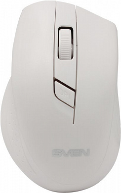 SVEN Wireless Optical Mouse <RX-325 Wireless White> (RTL) USB 4btn+Roll