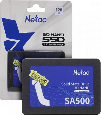 SSD 128 Gb SATA 6Gb/s Netac SA500 <NT01SA500-128-S3X> 2.5"