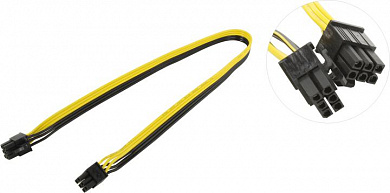 Кабель питания для видеокарт 6pin(M) ->6pin(M), 50 см