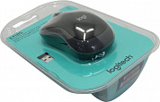 Logitech M185 Swift Grey Wireless Mouse <910-002235> (RTL) USB 3btn+Roll  уменьшенная
