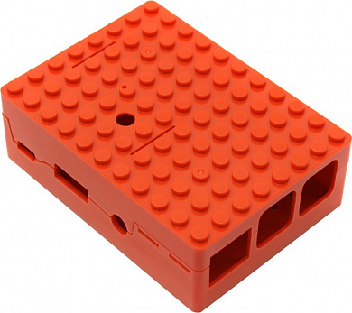 ACD <RA183> Корпус для Raspberry Pi 3 Red ABS Plastic Building Block Case