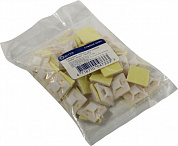 5bites <CTM2020-50WH> Самокл. площадка для крепления стяжек, 20х20 мм, уп-ка 50 шт