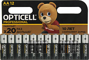 OPTICELL PROFESSIONAL MN1500-12 (LR6) Size AA, 1.5V, щелочной (alkaline) <уп. 12 шт>