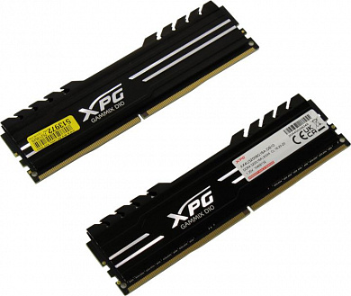 ADATA XPG Gammix D10 <AX4U32008G16A-DB10> DDR4 DIMM 16Gb KIT 2*8Gb <PC4-25600> CL16