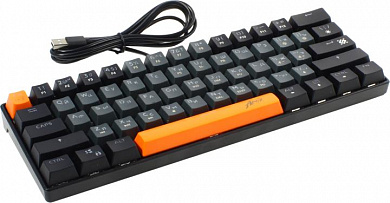 Клавиатура Defender Apex GK-002 <USB> 61КЛ, подсветка клавиш  <45002>