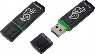 SmartBuy Glossy <SB64GBGS-DG> USB3.0 Flash Drive 64Gb (RTL)