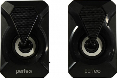 Колонки Perfeo FLAMES <PF_A4439> (2x3W, питание от USB)
