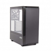 Корпус Hiper PB81 черный без БП ATX 4x120mm 2xUSB2.0 2xUSB3.0 audio bott PSU