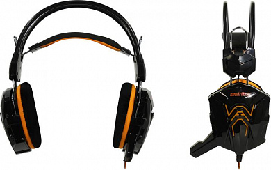 Наушники с микрофоном SmartBuy RUSH COBRA SBHG-1100 (шнур 2.2м, с регулятором громкости)