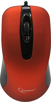 Gembird Optical Mouse <MOP-400-R> (RTL) USB 3btn+Roll