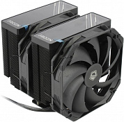 ID-Cooling <ID-CPU-FROZN-A720-BLACK> (4пин, 115X/1200/1700/AM4/AM5, 33.5дБ, 500-1800об/мин, Al+тепл.трубки)