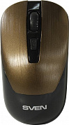 SVEN Wireless Optical Mouse <RX-380W Antique Bronze> (RTL) USB 4btn+Roll