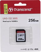 Transcend <TS256GSDC300S> SDXC Memory Card 256Gb UHS-I U3 V30