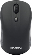 SVEN Wireless Optical Mouse <RX-230W Black> (RTL) USB 4btn+Roll