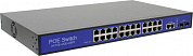 Orient <SWP-7524POE/2P/2SFP PS 1GB> (24UTP 100Mbps PoE, 2Uplink, 2SFP)