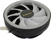 ExeGate <EX286157RUS> EE126R-PWM.RGB (4пин, 775/1155/AM4-FM2, 11-24дБ, 900-2000об/мин, Al)