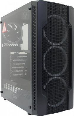 Miditower Powercase Mistral X4 Mesh LED <CMIXB-L4> ATX, без БП