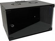 5bites <TC5402-06B> Шкаф настенный телекоммуникационный, чёрный6U 520x400
