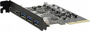 Espada <PCIeU3.2Gen2> (RTL) PCI-Ex4, USB3.2-C, 2 port-ext/USB3.0, 3 port-ext