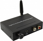 Orient <DAC0203-BT+> Digital to Analog Audio Converter (Optical/Coaxial In, 2xRCA Out, Jack3.5, Bluetooth)