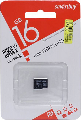 SmartBuy <SB16GBSDCL10-00> microSDHC 16Gb Class10