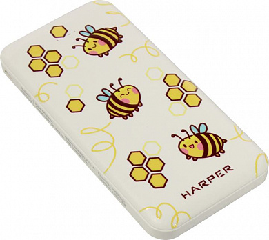 Внешний аккумулятор HARPER <PB-0022> (2xUSB, 10000mAh, Li-Pol)