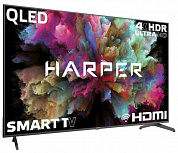 75"    QLED телевизор HARPER 75Q850TS (3840x2160, HDMI, LAN, WiFi, BT, USB, DVB-T2, SmartTV)