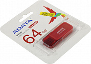 ADATA UV240 <AUV240-64G-RRD> USB2.0 Flash Drive 64Gb