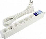 Сетевой фильтр PowerCube SPL(5+1)-16B-P-5М <5м> (6 розеток) <13064>