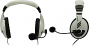 Наушники с микрофоном Defender Gryphon HN-750 White (шнур 2м, с регулятором громкости) <63747>