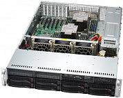 SuperMicro 2U SYS-621P-TR (LGA4677, C741, 4xPCI-E, SVGA, SATA RAID,8xHS SAS/SATA, 2xGbLAN, 16DDR5 1200W HS)