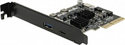 Espada <PCIeU32TE> (RTL) PCI-Ex4, USB3.2-C, 1 port-ext/USB3.2, 1 port-ext/USB3.2, 2 port-int