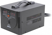 Стабилизатор Powerman AVS 500D Black (вх.140-260V, вых.220V ±8%,500VA, 2 розетки Euro)