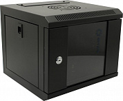 5bites <TC3204-04B> Шкаф настенный телекоммуникационный 10", чёрный 4U 312x280