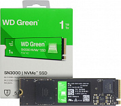 SSD 1 Tb M.2 2280 M WD Green SN3000 <WDS100T4G0E> 3D TLC