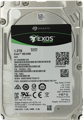 HDD 1.2 Tb SAS 12Gb/s Seagate Exos 10E2400 <ST1200MM0129> 2.5" 10000rpm 256Mb