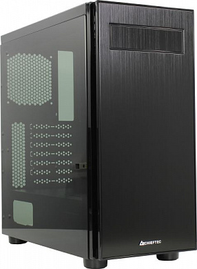Miditower Chieftec AL-02B-TG-OP ATX без БП