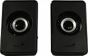 Колонки Genius SP-U125 <Black> (2x1.5W, питание от USB) (31730042400)